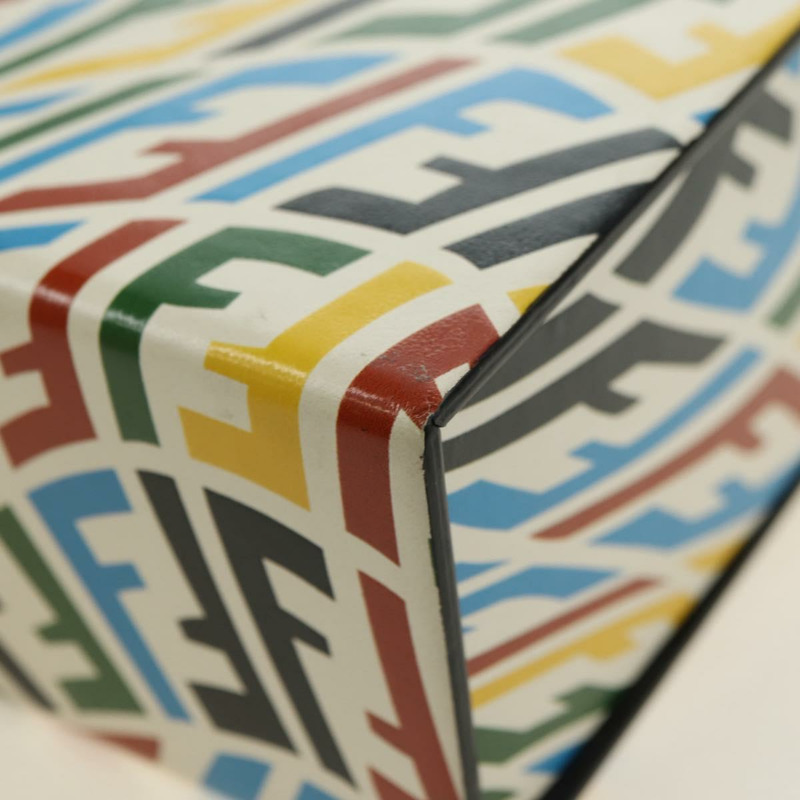 【日本直送】FENDI Zucca帆布Vertigo單肩包 PVC多色銀色 正品 180356M-26