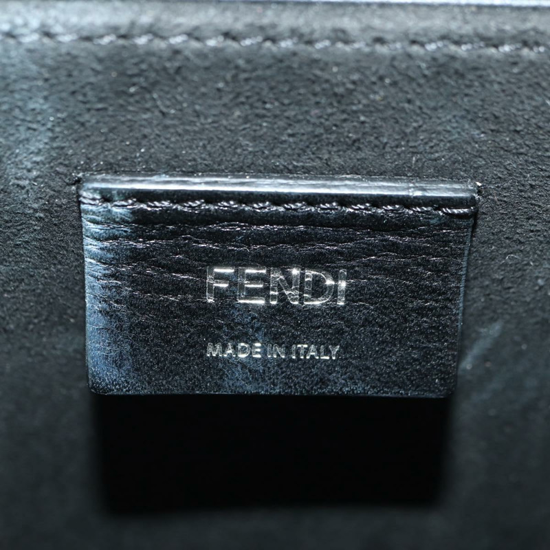 【日本直送】FENDI Zucca帆布Vertigo單肩包 PVC多色銀色 正品 180356M-28