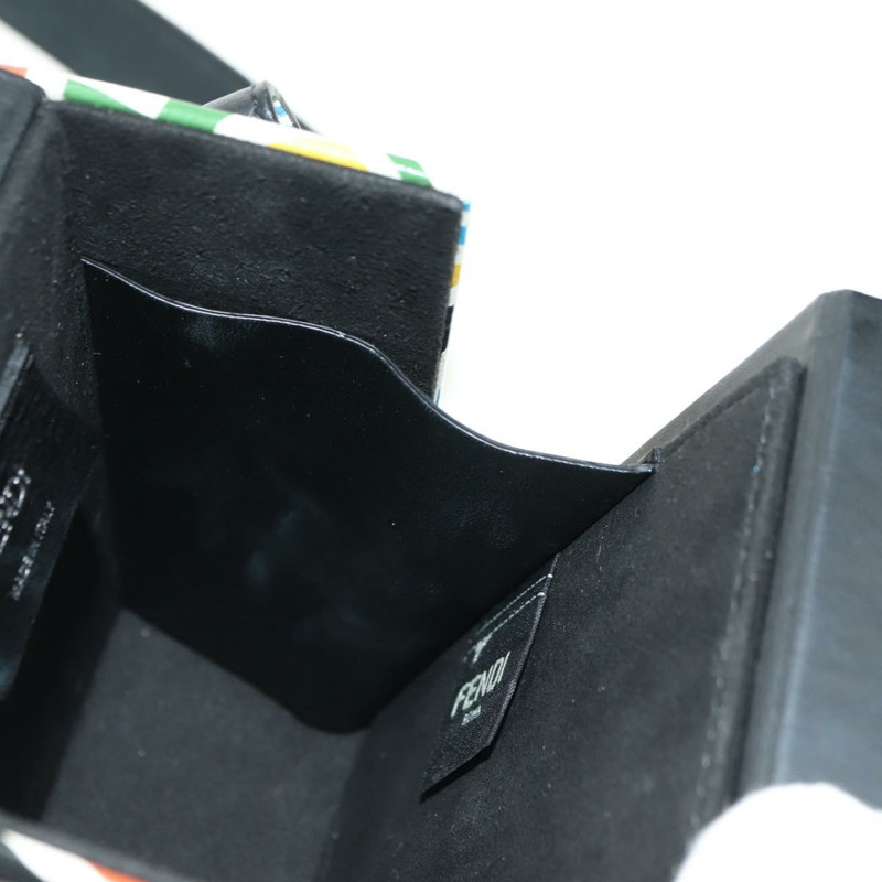 【日本直送】FENDI Zucca帆布Vertigo單肩包 PVC多色銀色 正品 180356M-29