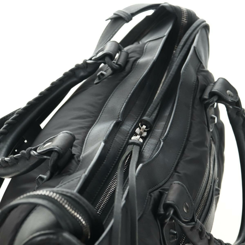 【日本直送】BALENCIAGA 城市手提包 尼龍 2way 黑色 115748 正品 180488SAM-5