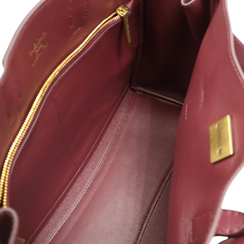 酒紅色 牛皮 Bel Air 兩用包【Balenciaga 巴黎世家】 812545-2