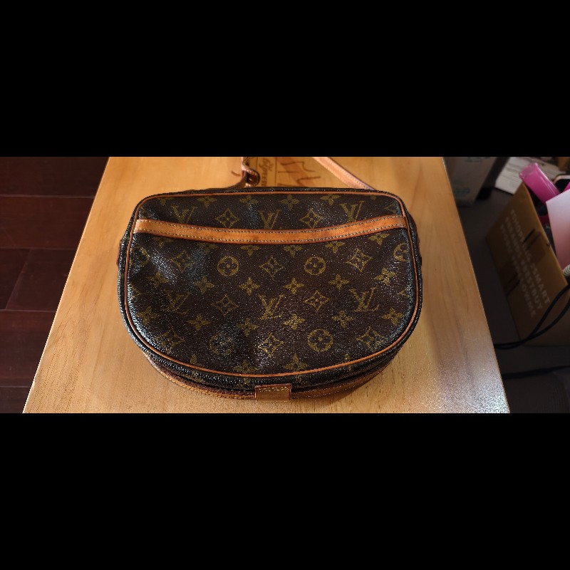 【絕版古董包】LV Monogram Jeune Fille MM 原花斜背馬鞍包 / 郵差包(經典實用中號)-13