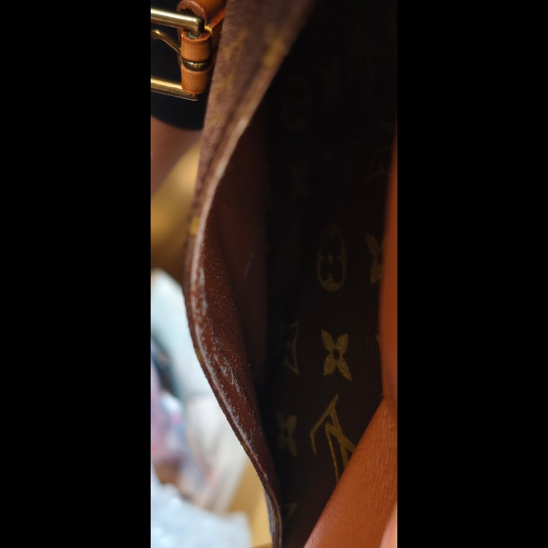 【絕版古董包】LV Monogram Jeune Fille MM 原花斜背馬鞍包 / 郵差包(經典實用中號)-22