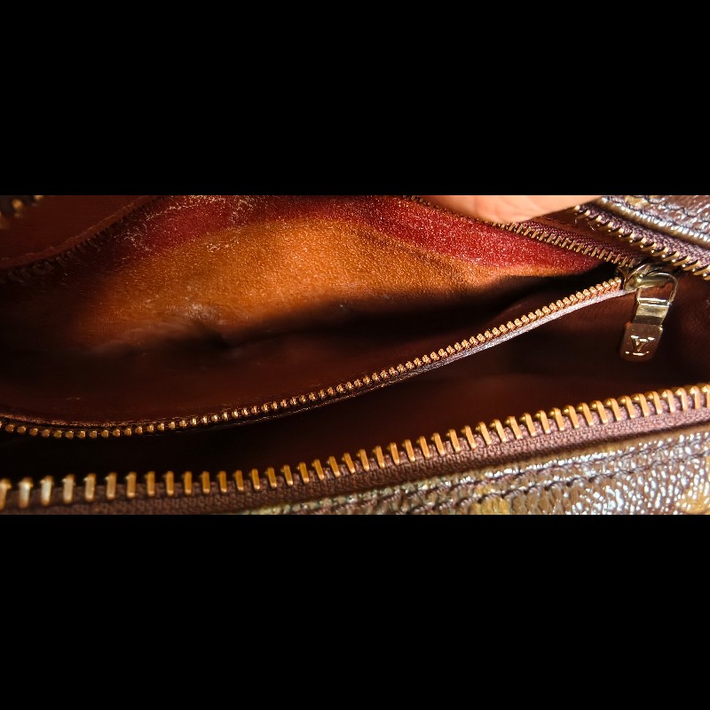 【絕版古董包】LV Monogram Jeune Fille MM 原花斜背馬鞍包 / 郵差包(經典實用中號)-27