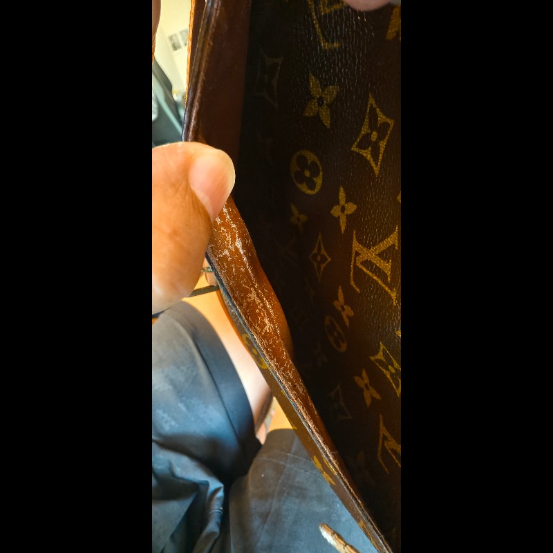 【絕版古董包】LV Monogram Jeune Fille MM 原花斜背馬鞍包 / 郵差包(經典實用中號)-39