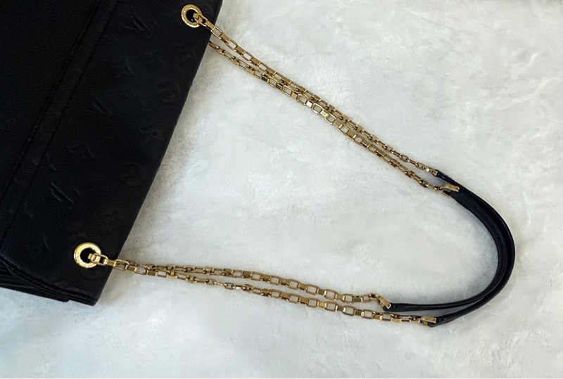 Lv M60638 Germain Empreinte 壓紋小牛皮斜挎包-11