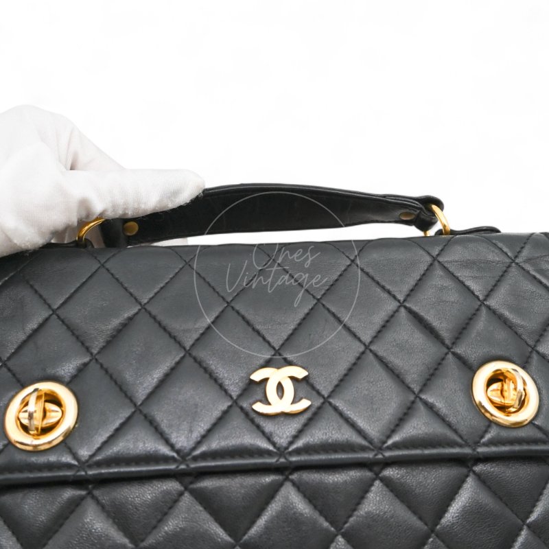中古 Chanel香奈兒 Briefcase Bag公文包 文件包 女士手提包-36