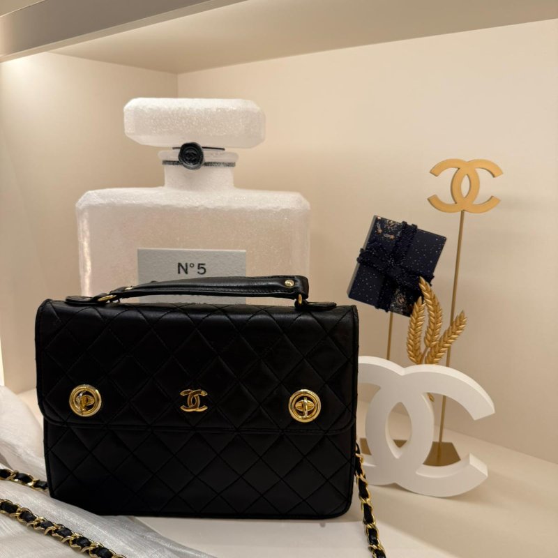 中古 Chanel香奈兒 Briefcase Bag公文包 文件包 女士手提包-0