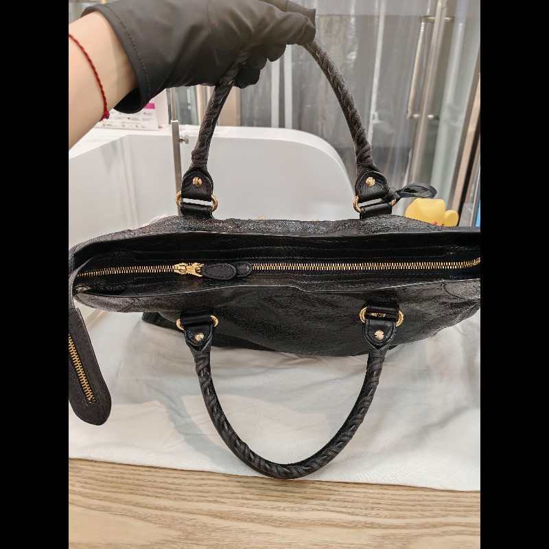 Balenciaga Classic city Medium黑金-12