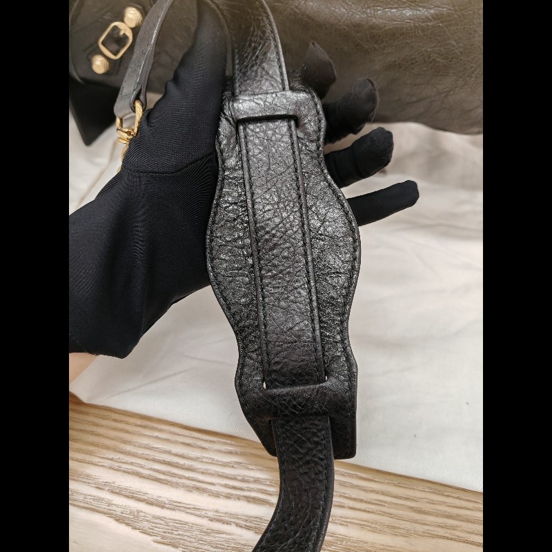 Balenciaga Classic city Medium黑金-20