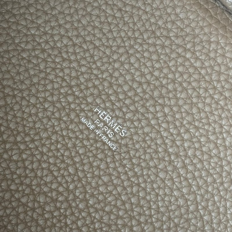小天菜 ::Hermès:: Picotin 18 Beige Marfa 8Q瑪爾法米銀釦手提包-12