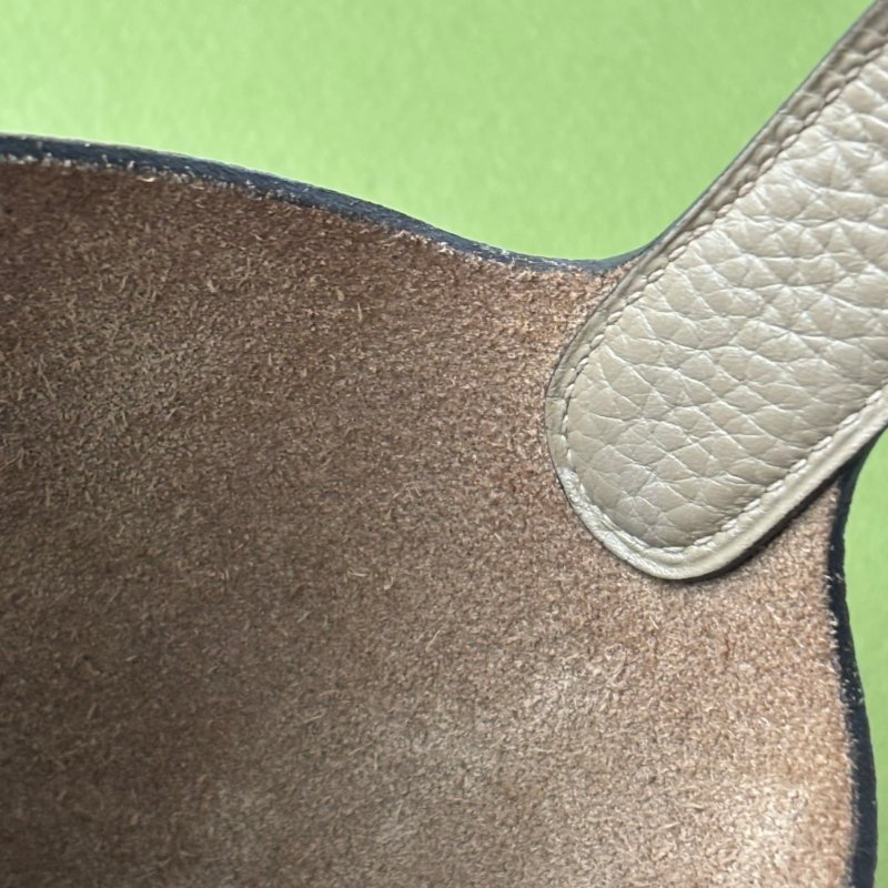 小天菜 ::Hermès:: Picotin 18 Beige Marfa 8Q瑪爾法米銀釦手提包-14