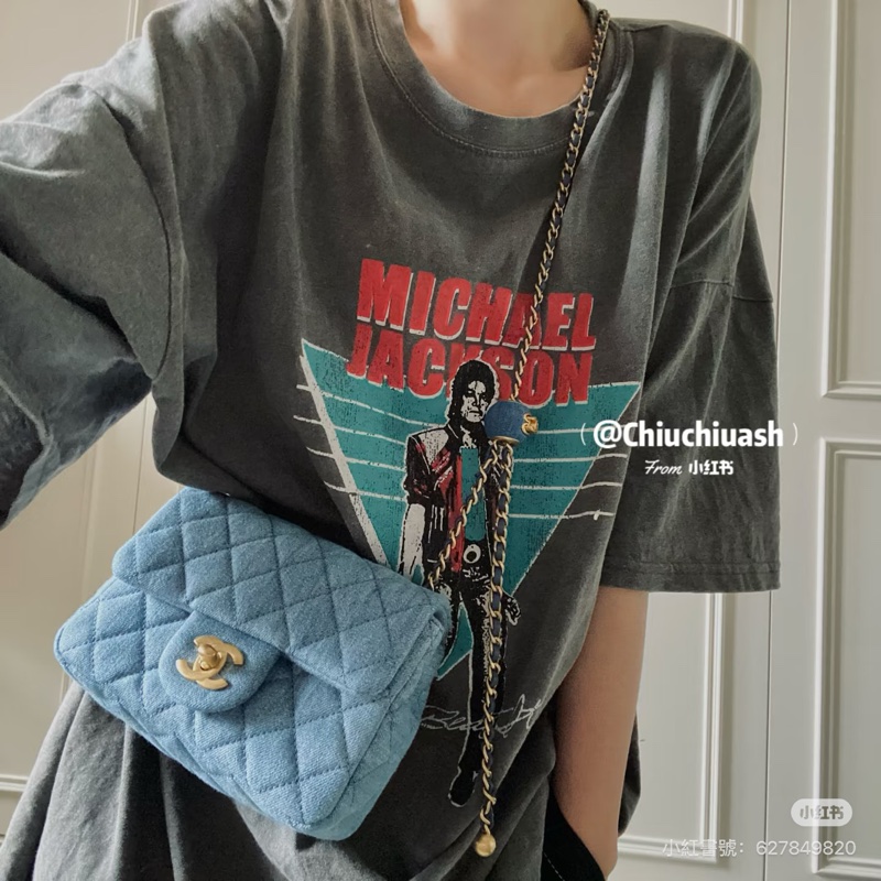 ෆ Chanel 牛仔金球方胖🈶購證-3