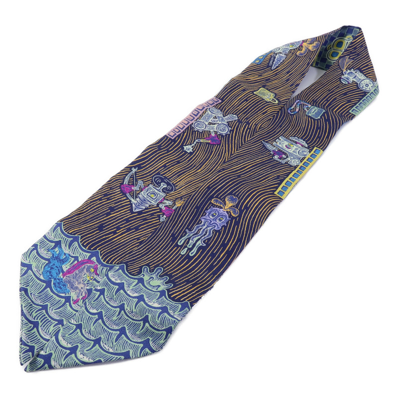 HERMES 絲質Twilly絲巾-3
