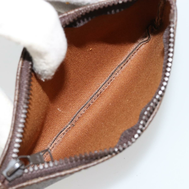 【日本直送】CELINE Macadam帆布肩背包 PVC皮革 棕色 金色 正品 180626A-22