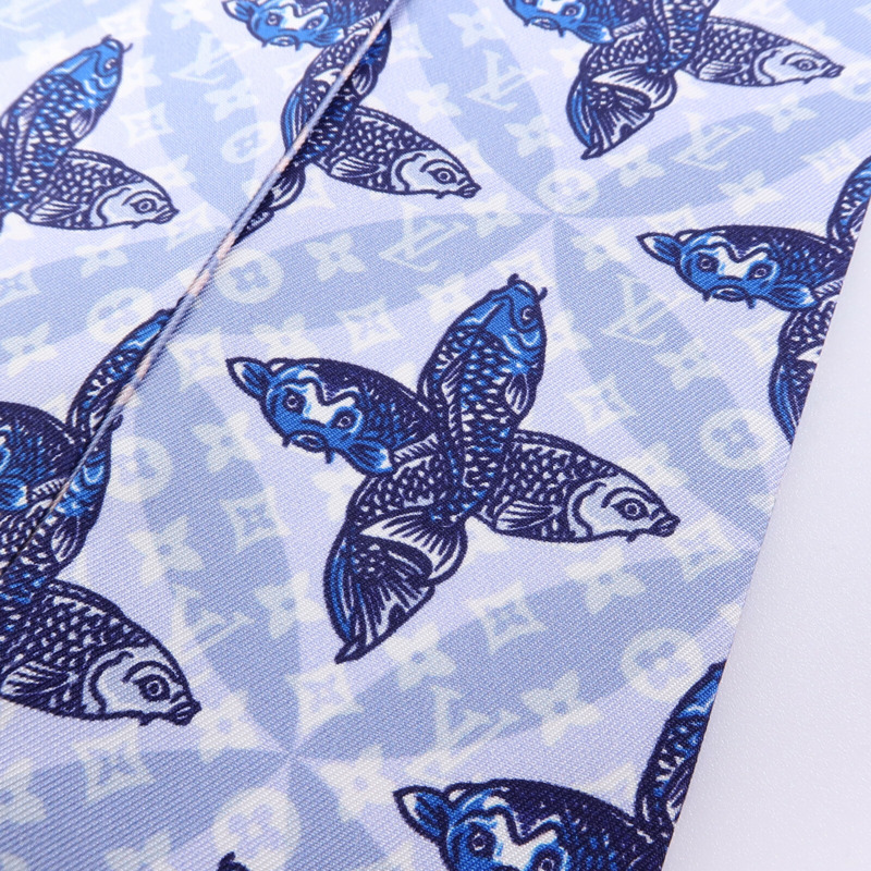 LOUIS VUITTON 絲質Scarf絲巾-4