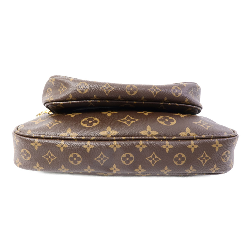 LOUIS VUITTON Monogram Multi Pochette Accessoires金扣肩背袋-3