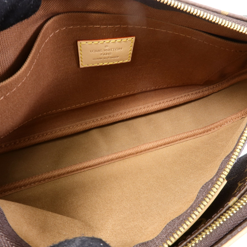 LOUIS VUITTON Monogram Multi Pochette Accessoires金扣肩背袋-4