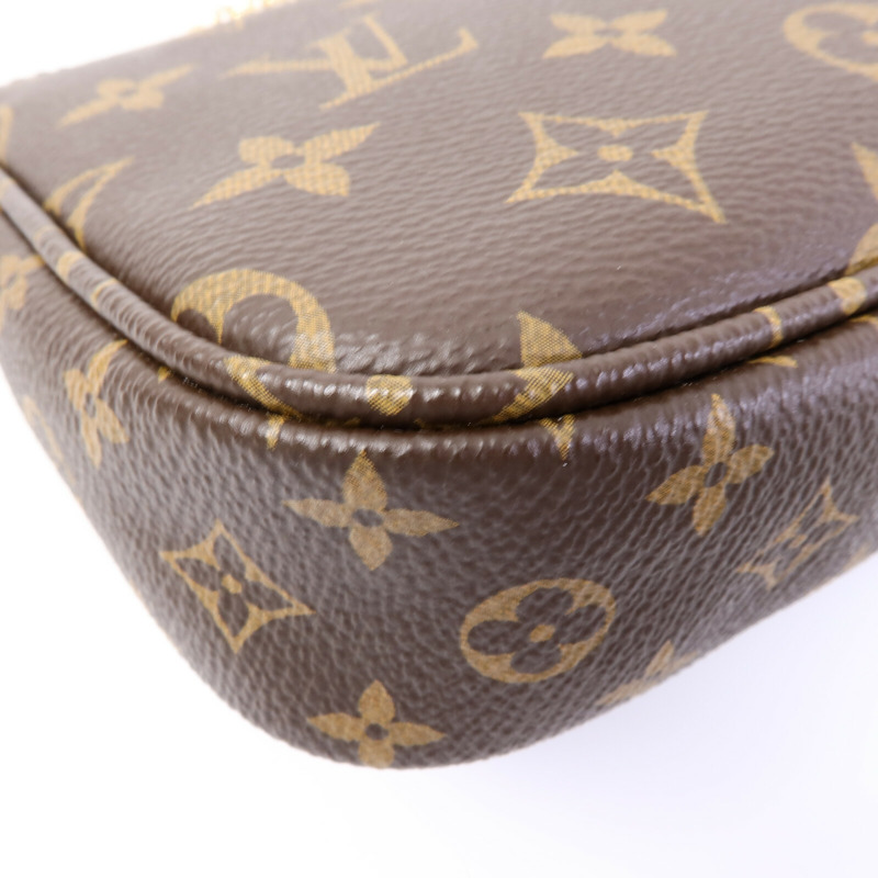 LOUIS VUITTON Monogram Multi Pochette Accessoires金扣肩背袋-12