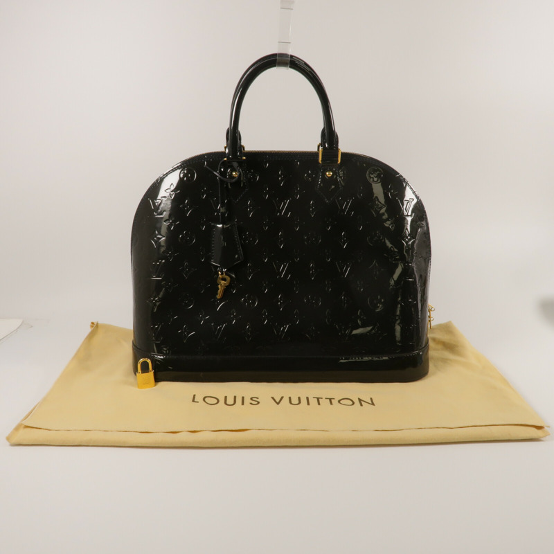 LOUIS VUITTON Vernis Alma GM手挽袋-10