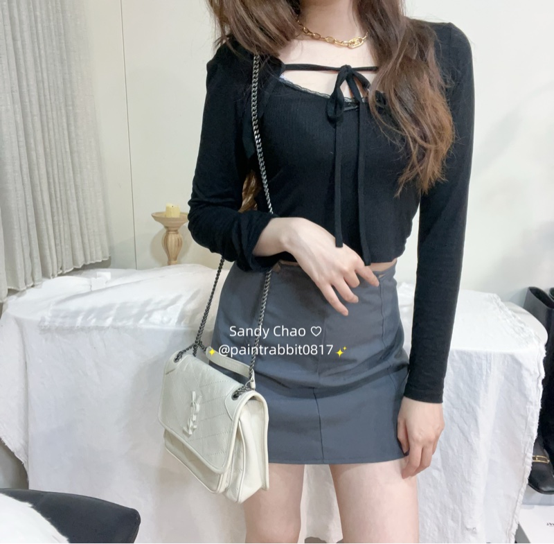ෆ YSL Niki baby奶油白🧁 🈶D扣-2