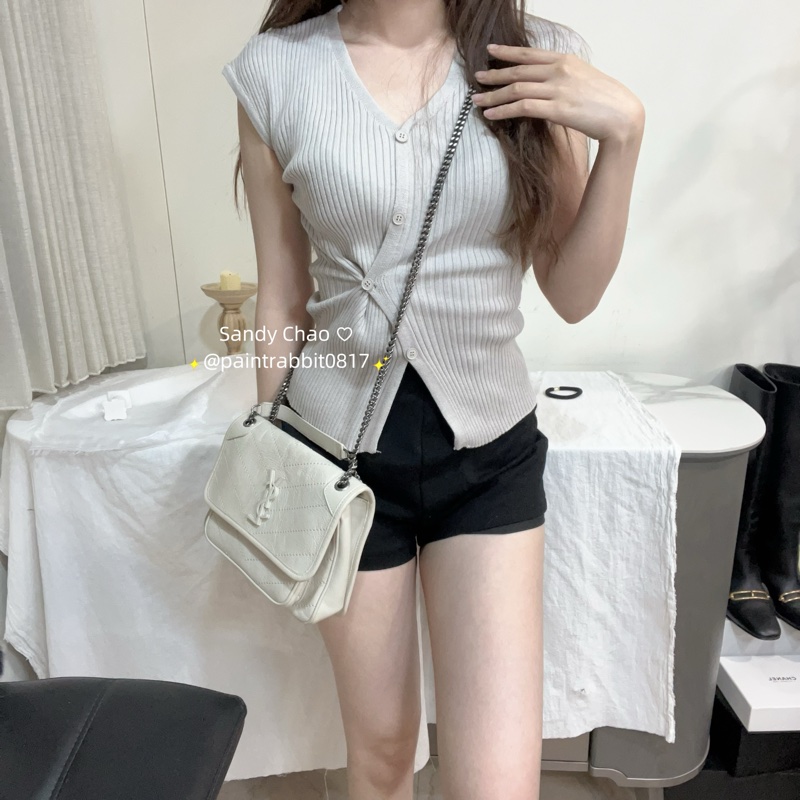 ෆ YSL Niki baby奶油白🧁 🈶D扣-3