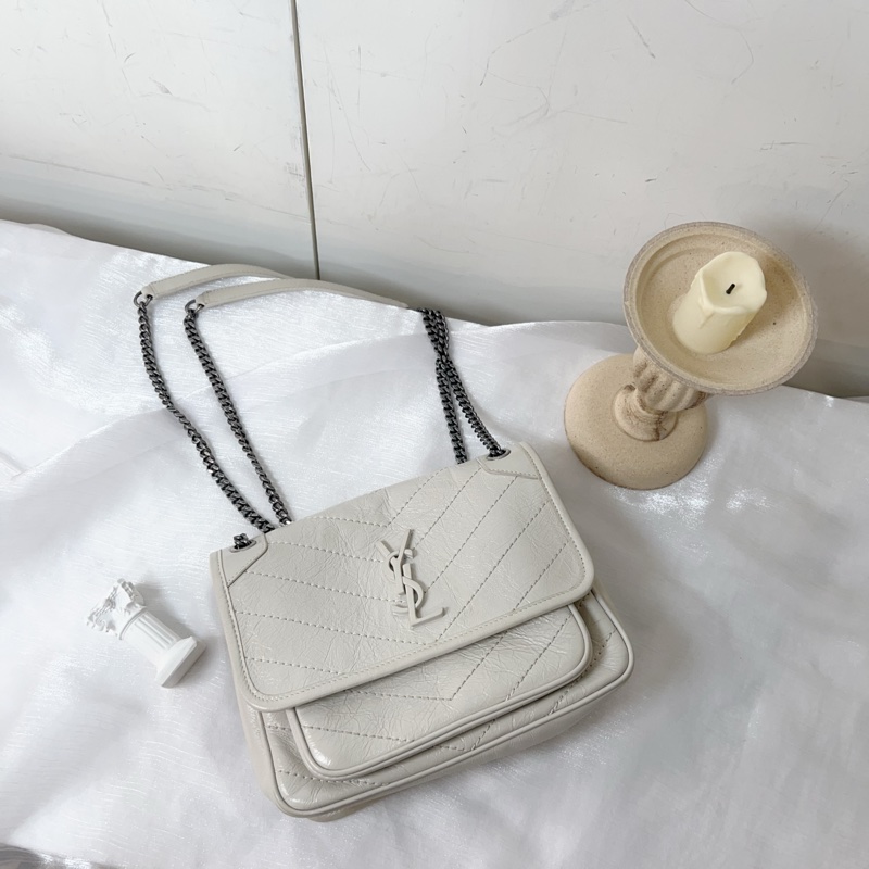 ෆ YSL Niki baby奶油白🧁 🈶D扣-4