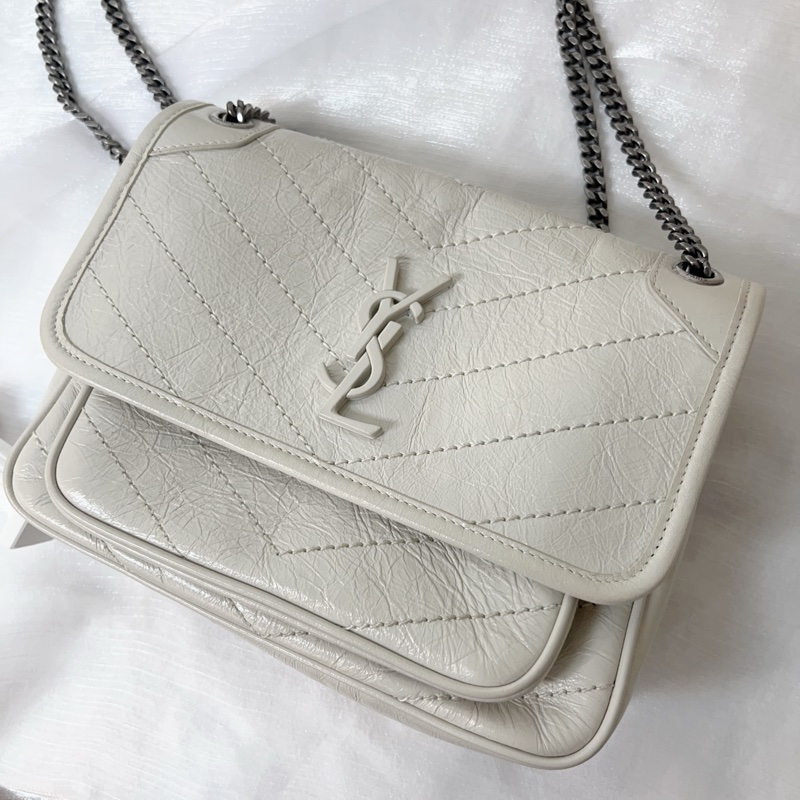 ෆ YSL Niki baby奶油白🧁 🈶D扣-8