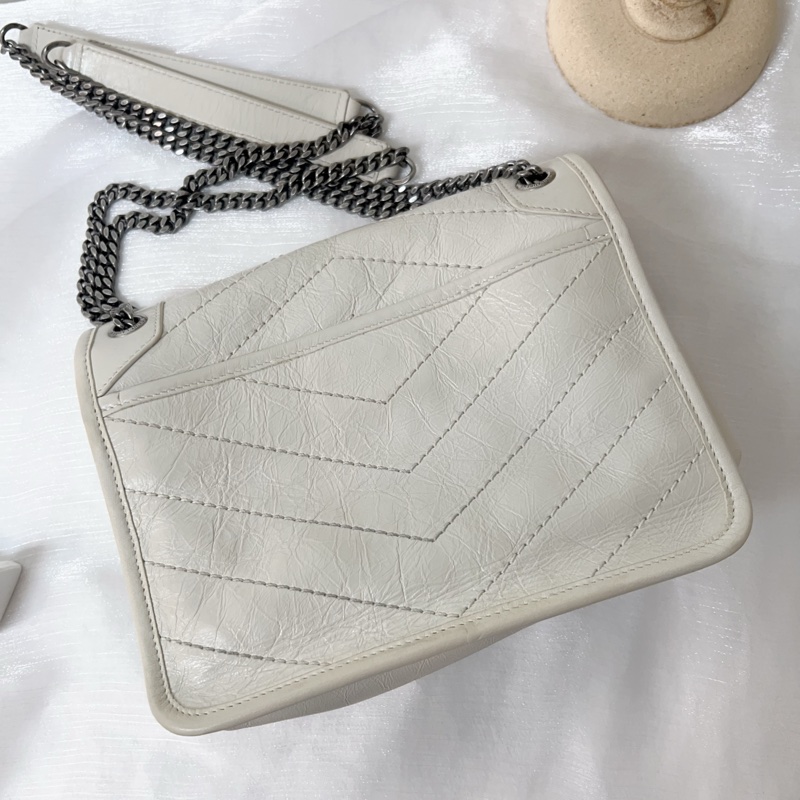 ෆ YSL Niki baby奶油白🧁 🈶D扣-11