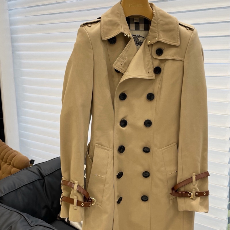 Burberry 博柏利 双排扣风衣-0
