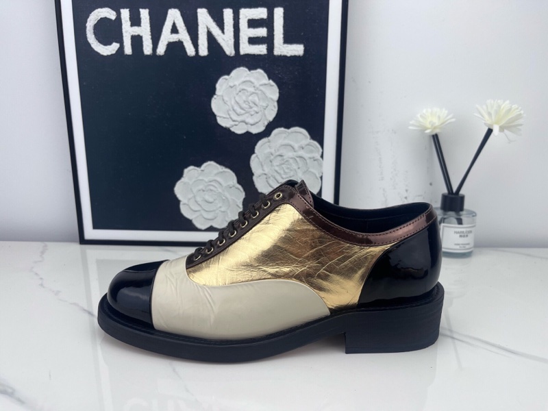 chanel香奈兒 黑金雙C休閒鞋 37.5碼-2