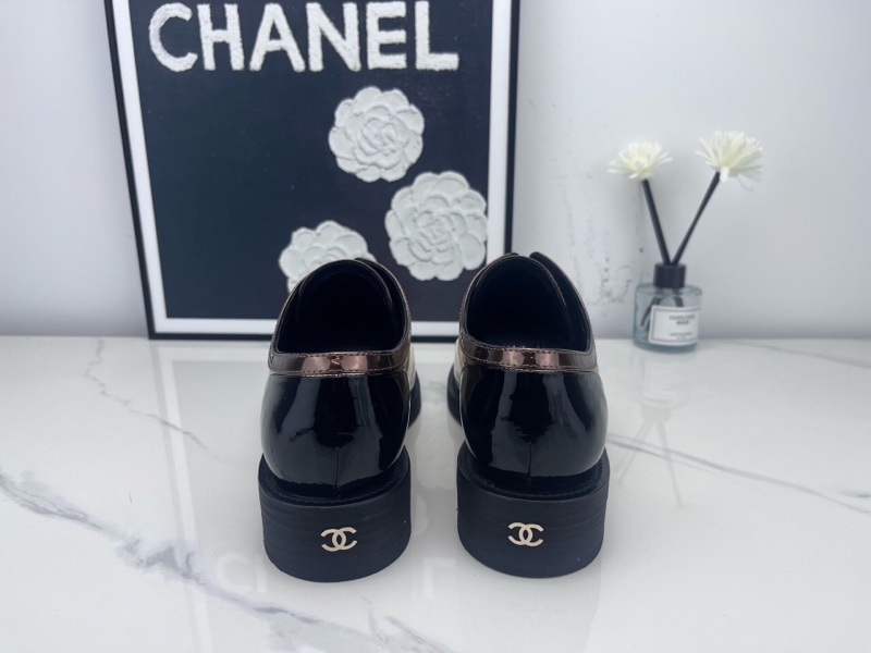 chanel香奈兒 黑金雙C休閒鞋 37.5碼-4