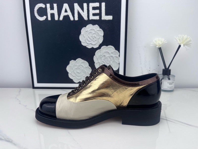 chanel香奈兒 黑金雙C休閒鞋 37.5碼-6