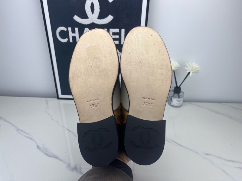 chanel香奈兒 黑金雙C休閒鞋 37.5碼-8