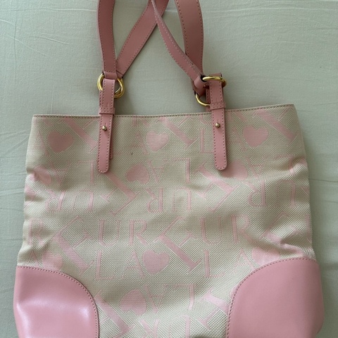 Furla淡粉肩背包