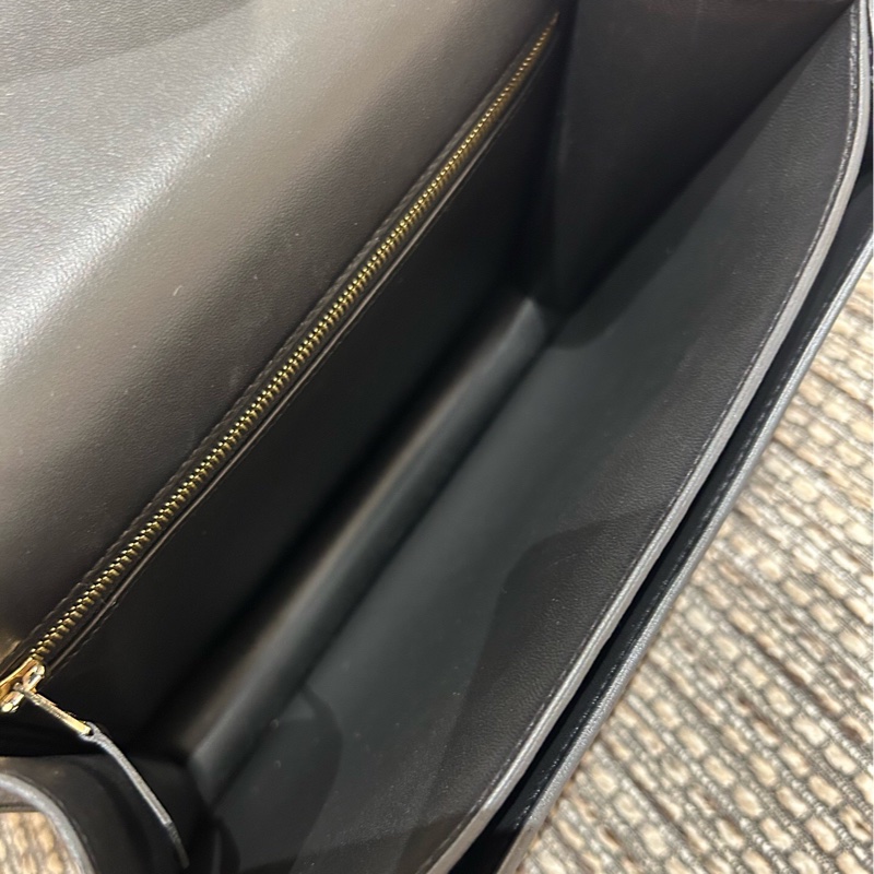 Hermes 愛馬仕 黑金 24康康 玫瑰金扣~ A刻 配件 塵袋-7