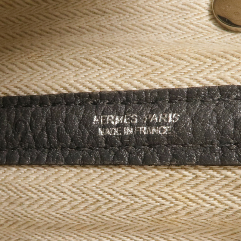 HERMES Negonda皮革Garden Party TPM手挽袋Ardoise-5