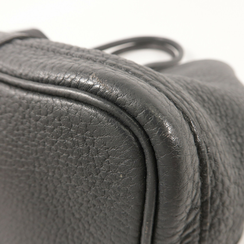 HERMES Negonda皮革Garden Party TPM手挽袋Ardoise-12