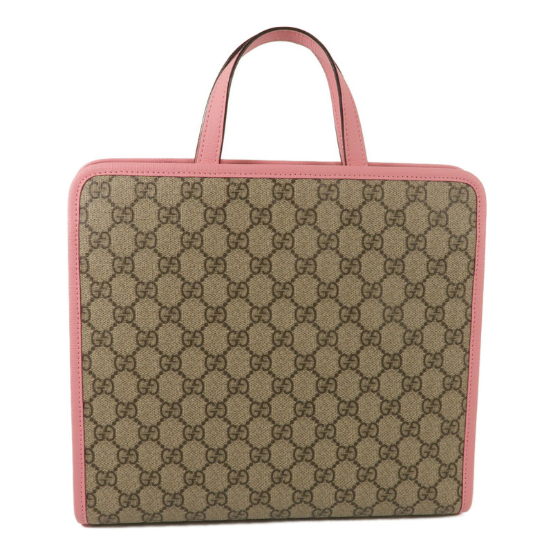 GUCCI 塗層帆布3D Strawberry Hand Bag手挽袋-2
