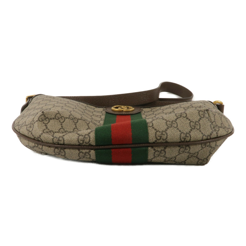 GUCCI 塗層帆布Ophidia Small Shoulder Bag肩背袋-3