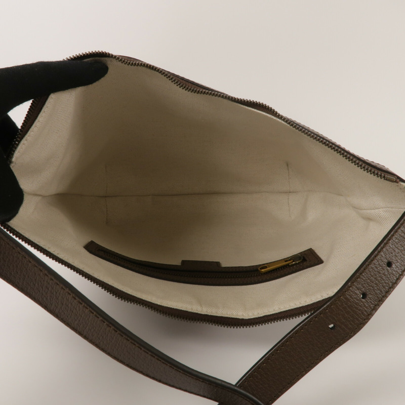 GUCCI 塗層帆布Ophidia Small Shoulder Bag肩背袋-4
