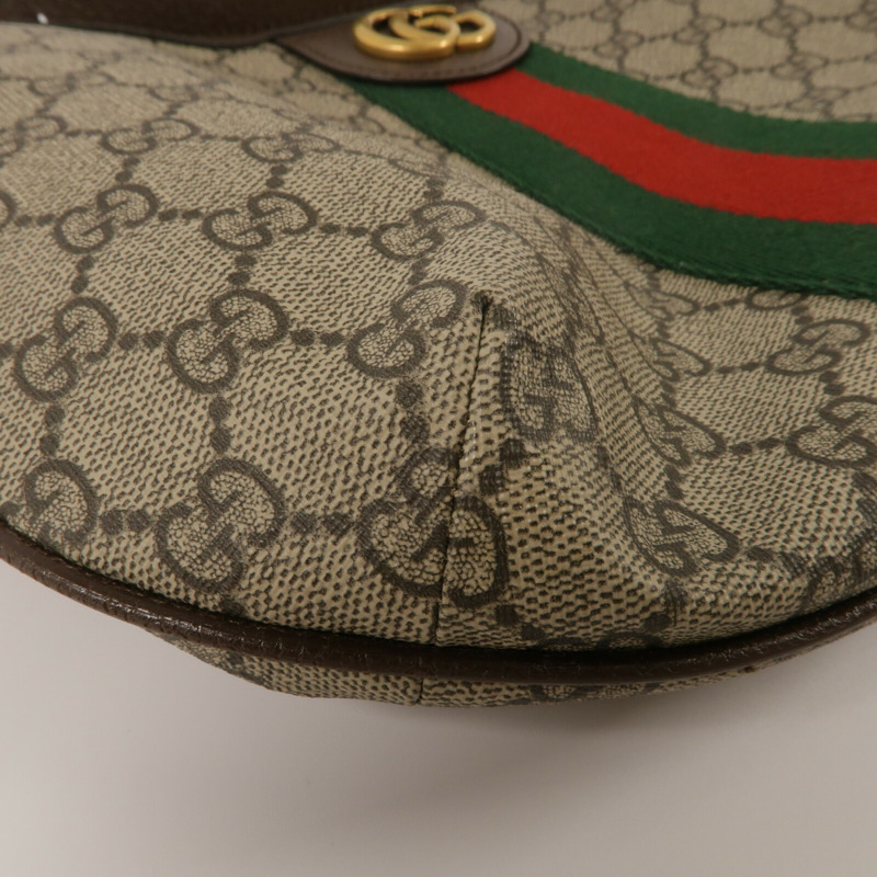 GUCCI 塗層帆布Ophidia Small Shoulder Bag肩背袋-10