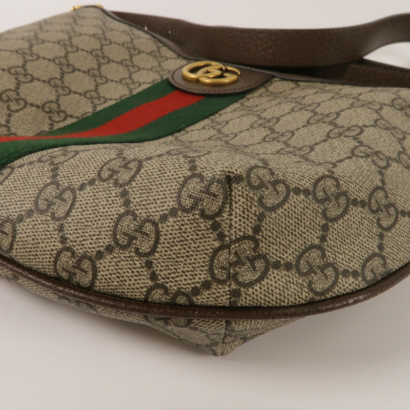 GUCCI 塗層帆布Ophidia Small Shoulder Bag肩背袋-11