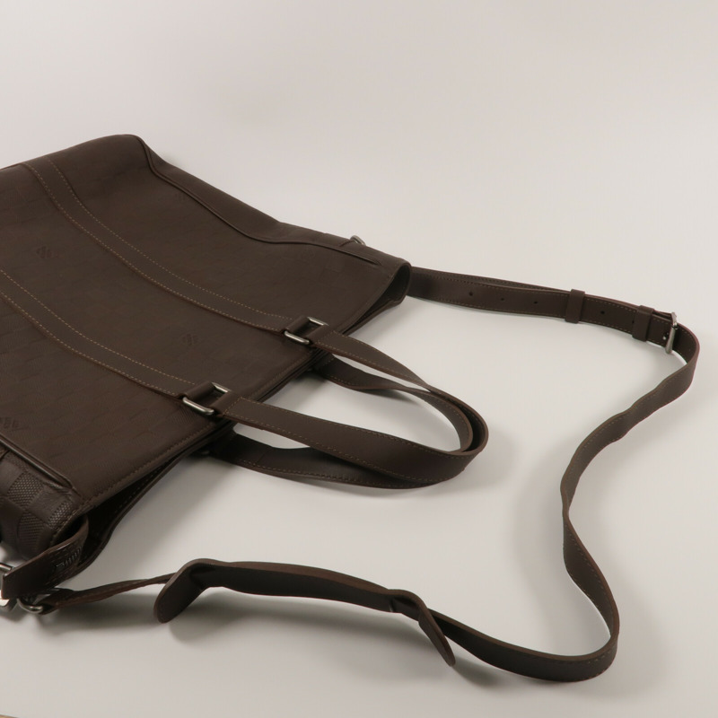 LOUIS VUITTON Damier Infini Meteo Neo Tadao手挽肩背兩用袋-8