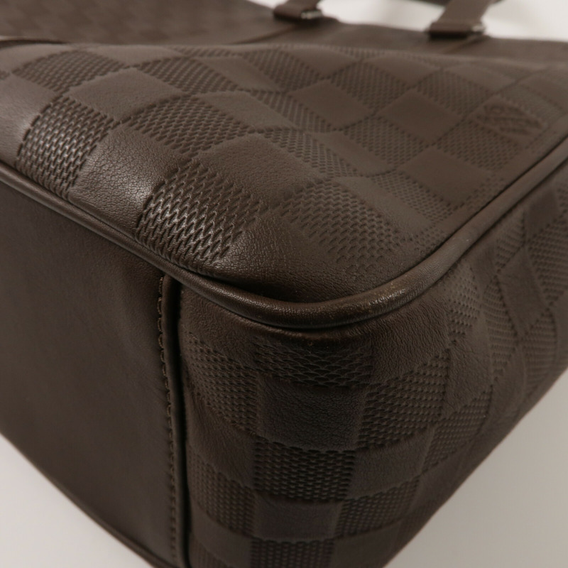 LOUIS VUITTON Damier Infini Meteo Neo Tadao手挽肩背兩用袋-11