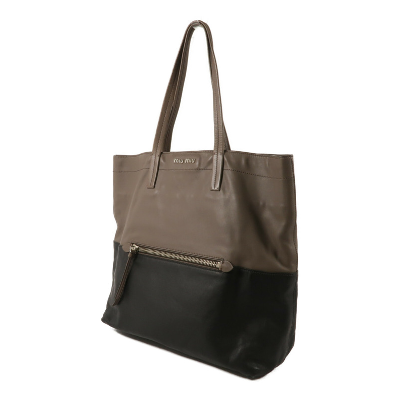Miu Miu 牛皮皮革Tote Bag手挽袋-1