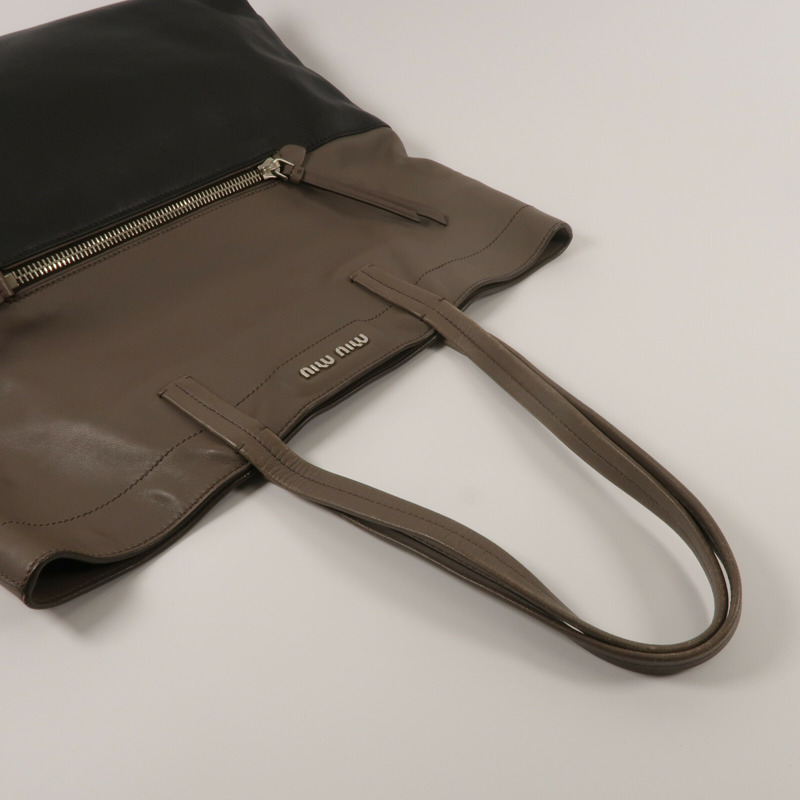 Miu Miu 牛皮皮革Tote Bag手挽袋-8