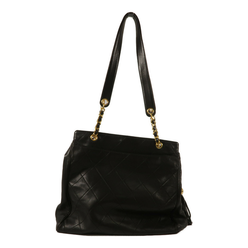 CHANEL 羊皮皮革Vintage Tote手挽袋-2