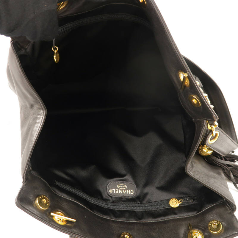 CHANEL 羊皮皮革Vintage Tote手挽袋-4