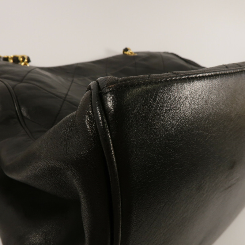 CHANEL 羊皮皮革Vintage Tote手挽袋-12